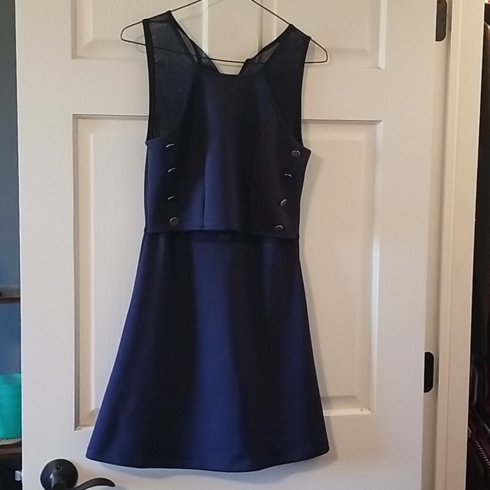 Navy dress